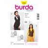 Burda Dressmaking Sewing Pattern 7769 Vest Sizes 10 – 30