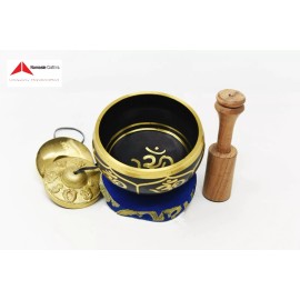 4"Tibetan Meditation Om Mntra Symbols~Singin