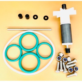 IKSI P4071 58113 Hot Tub Water Pump E02 Repair Kit for Coleman Lay-Z-Spa (w/Impeller & Shafts)