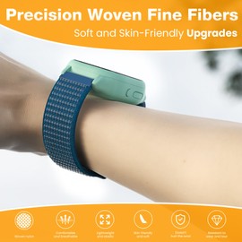 EWUONU 4 pack Adjustable Braided 20mm Band Compatible with Gizmo Watch 3 2 1/Gabb Watch 3e 3 2 1/SyncUP Kids Watch，Hypoallergenic & Durabl