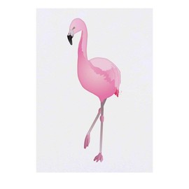 'Flamingo' Temporary Tattoo - Water Resistant, Skin-Safe, Non-Toxic Transfer (TO00030293)