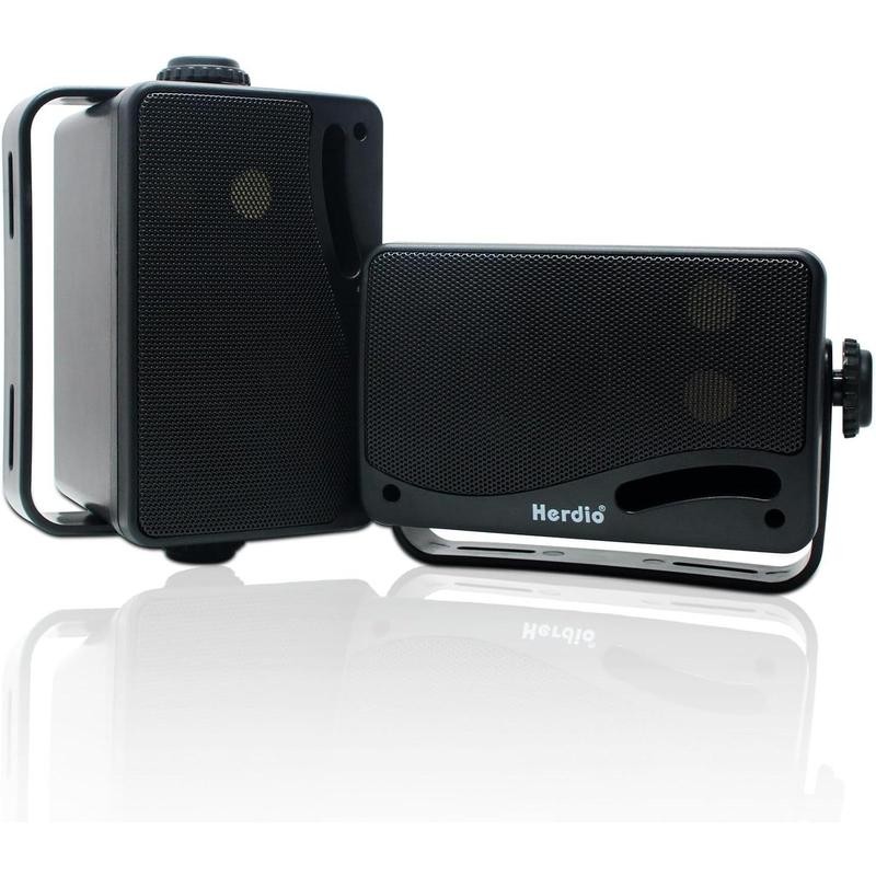 Herdio 3.5-inch Outdoor Bluetooth Speakers, Unpowered Wired Waterproof, 200 Watts,