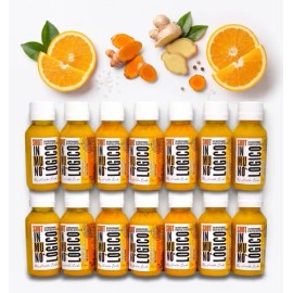 Shots Inmunológicos Cold Pressed Jengibre, Cúrcuma (14 Pack)                                                                                          