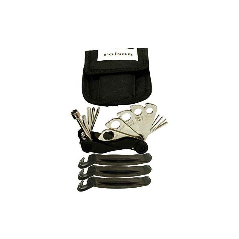 Rolson 40617 20 pc Bike Repair Tool Kit