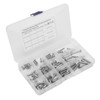 12 Sizes Stainless Steel Clevis Pin Single Hole Flat Head