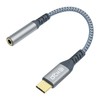 DCHAV USB Typ C auf 3,5mm Audio Adapter USBc 3,5-mm-Kopfhöreranschluss