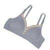 Wireless Nursing Bra V Shape Breastfeeding Breathable Maternity Bra with