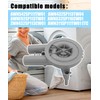 Washer Drain Pump & Belt Kit Compatible With Alliance, Cissel,