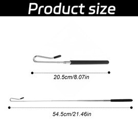 2Pcs for Jeffy Puppet Handle Arm Control Rods, Sml Puppets Accessories, Stainless Steel Hand Puppets Hand Rods, Ventriloquist Tool, Practical Tools for Puppet Shows for Children