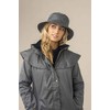 LightHouse Women's Storm Rain Hat (L, Urban Grey)