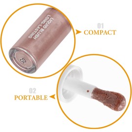 Rubor Líquido Coreano para Mejillas y Contorno Facial, Color Duradero