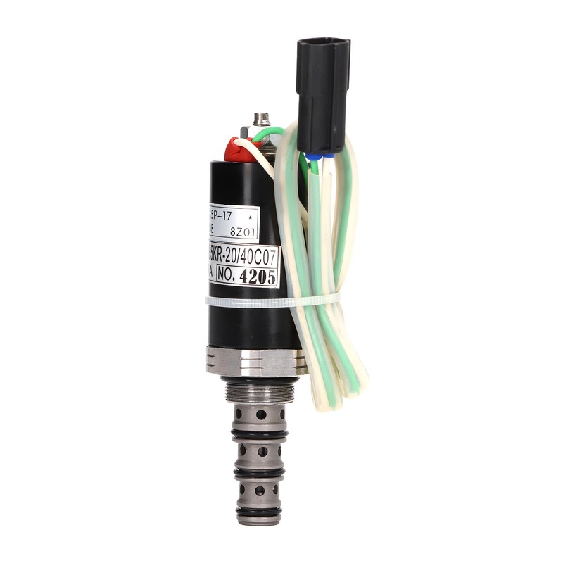 Rotary Solenoid Valve Stainless Steel Hydraulic Pump Control Valve for