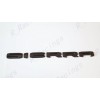 Auto 3pc Overlay GLOSS BLACK 2019+ GMC SIERRA LETTER EMBLEM