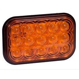 Maxxima M42213Y Amber 5" Rectangular Park/Turn Light