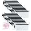 Vuzvuv 30pcs 9.1"x 4.5" Mesh Zipper Pouch Zipper Bags, Zipper