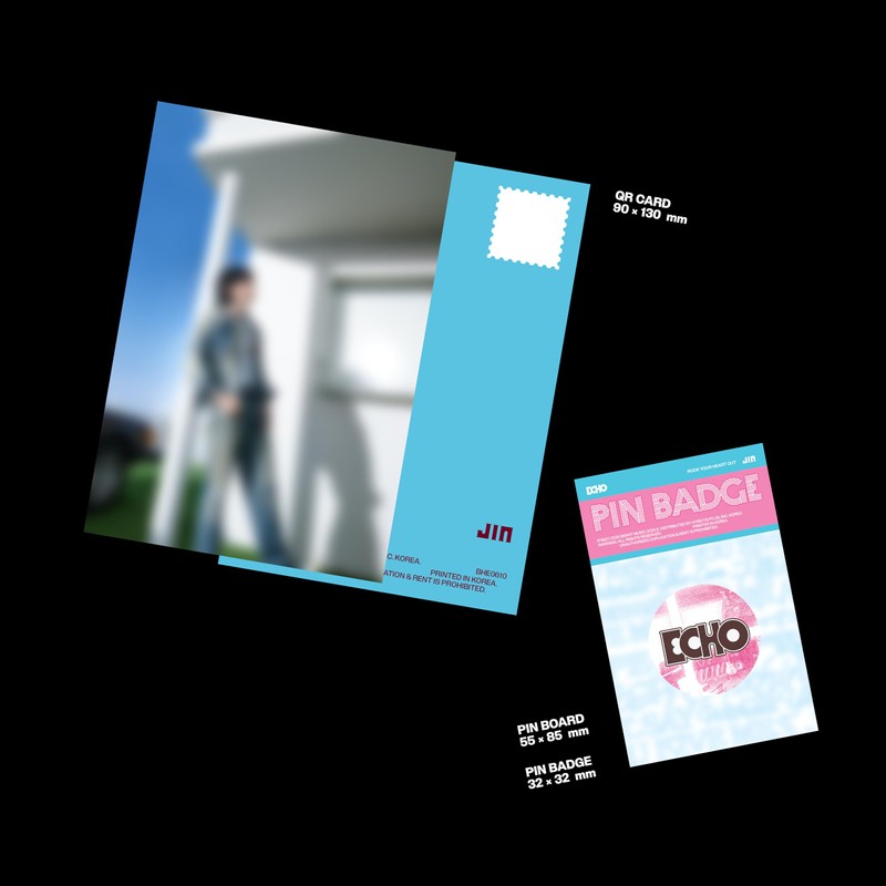 Jin [Echo] (Weverse Albums Ver.)（韓国盤）※デジタルアルバムでありCDは同梱されてません（アプリ必要）