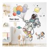 DaraBaby Vinil Decorativo Astronauta Planetas Habitación Niño Bebe