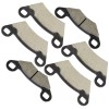 Caltric Front Rear Brake Pads for Polaris Outlaw 450 525