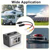 DKARDU Solar Panel to O Ring Cable, 10AWG Solar Panel