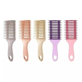 Styling Brush Comb Hair Comb Hair Comb Scalp Massage Comb Beauty Salon Comb Beige WFL673T / 스타일링 브러쉬 빗 머리빗 헤어빗 두피마사지빗 미용실빗 베이지WFL673T