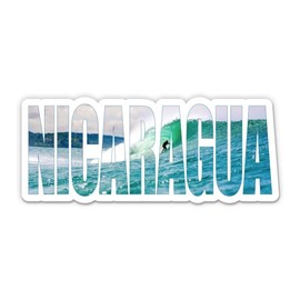 Squiddy Nicaragua - Vinyl Sticker Decal for Phone, Laptop, Water Bottle (4" Wide)