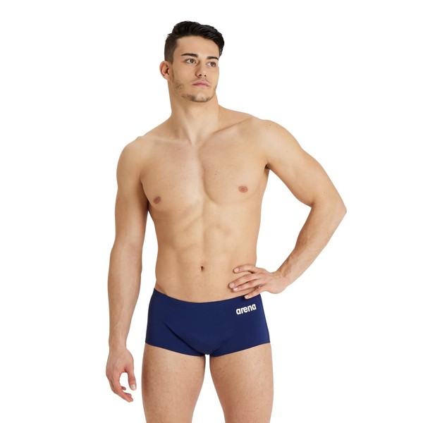 arena Solid Team Men's Swimming Swimsuit, Quick-Drying Swim Shorts in