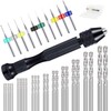 Lylxienty Mini Hand Drill Bit Set 36PCS, Precision Pin Vise