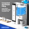 3-in-1 Wall Mounted Mouthwash Dispenser, Touchless Auto Mouthwash Dispenser 1000mL