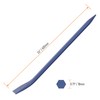 FOCMKEAS Hexagonal Connecting Bar Sleever Line-Up Bar 24"(600mm) Steel Crowbar