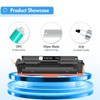 206A W2110A Black Toner Cartridge 206X W2110X Compatible Replacement for
