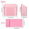 JOYSKY Car Trash Can Mini Trash Can Foldable Car Trash