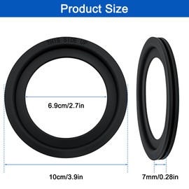 RV Toilet Seal Replacement for Dometic 300 310 320, Part# 385311658, 2-Pack