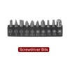 QUARKZMAN 10 in 1 Screwdriver Bit Set 1/4 Inch Hex