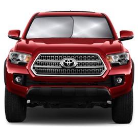 Windshield Sun Shade with Bonus 2 Pack Cling Sunshades. 210T Reflective Fabric Blocks Sun and Keeps Your Vehicle Cool. Foldable Sun Shield for Car Windshield. Windshield Sunshade