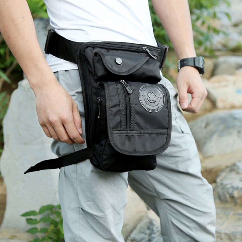 Leg Bag Versatile Waterproof Comfortable Stylish Look Nylon Waist Bag