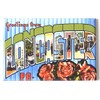 Greetings from Lancaster Pennsylvania Fridge Magnet (1.75 x 2.75 inches)