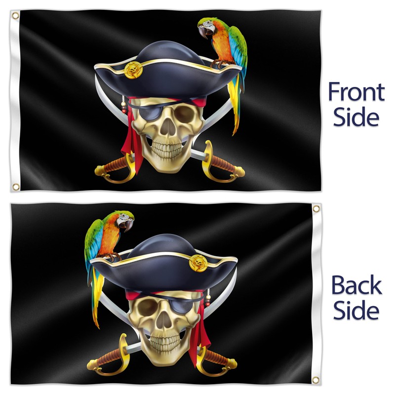 Pirate Flag – Jolly Roger Flag – Funny Flag -
