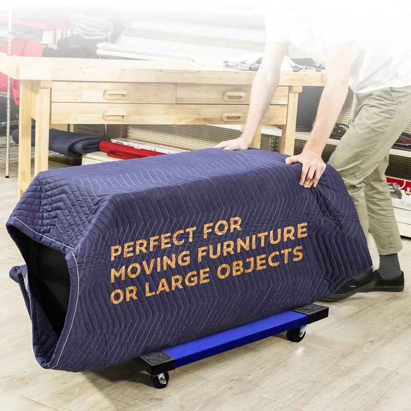 Olympia Tools 1000 Lb Capacity Plastic Furniture Dolly for Moving,