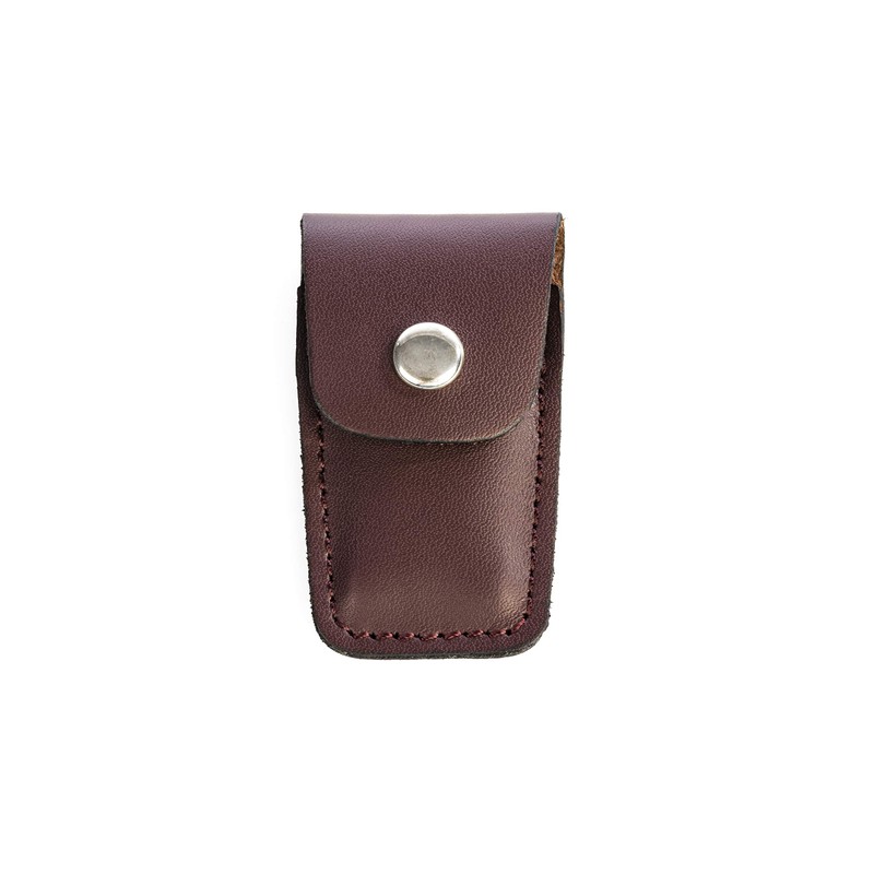 REMOS Klappschere aus rostfreiem Edelstahl mit praktischem Etui aus echtem