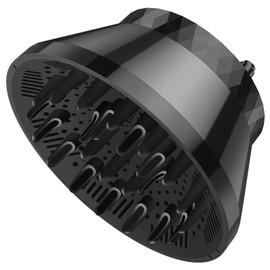 Segbeauty Difusor universal plegable para cabello rizado, profesional, ajustable, sin encrespamiento, difusor de secado rápido para rizos gruesos y ondulados, se adapta a la mayoría de secadores con boquilla de 1.5 a 3.2 pulgadas