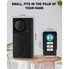 WSDCAM 110db Motorcycle Alarm with Remote Control Wireless Vibration Anti-Theft