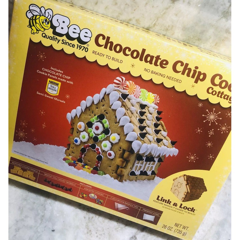 Bee Chocholate Chip Cottage Kit. 26 oz. Ready To Build/No