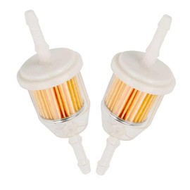 2Pcs AM116304 Fuel Filter 25 050 22-s for 1/4" and 5/16" Fuel Line Fits John deere Gy20709 Kohler 25 050 08-S 25 050 03-S Gravely 21541500 21410800 Toro/wheel Horse 71-5960