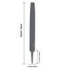 6-inch Flat Medium Cut File Double Cut Teeth High Carbon