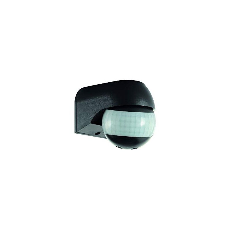 Saxby 90974 Adjustable PIR IP44 Outdoor Wall Sensor Black
