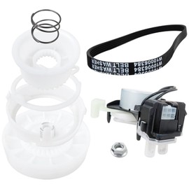 Professional W10913953 49tyz-e120a1 Washer Shift Actuator with W10721967 W10006384 Washer Pulley Clutch Kit and Drive Belt for Ing-lis Washer ITW4671EW1, ITW4871FW0, ITW4871FW1