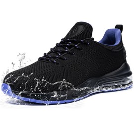 LARNMERN Womens Slip On Shoes Work Non Slip Sneakers Walking Water Resistant Zapatillas Zapatos Trabajo Food Service Chef Kitchen (7,Night Purple)