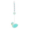 Swan Shape Infant Baby Pacifier Clip AntiLost DIY Teething Necklace