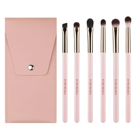 Eyeshadow Brush, Eyeshadow Brush Set, Eye Makeup Brush, Eyebrow Brush, Concealer Brush, Eyeliner Brush, Super Soft Makeup Brush Luxury Makeup Tools (6pcs Fiber Wool Set)