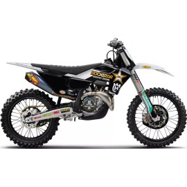 Factory Effex 2023 Rockstar Husqvarna Factory Graphic Kit-FC/TC 125-450-17-18